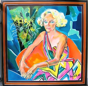 Portrait de Jacqueline Pestre  Portrait de Jacqueline Pestre