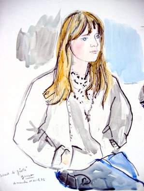 Rêveuse devant Bénodet Rêveuse devant Bénodet