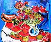 Les tulipes rouges